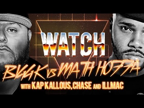 WATCH: BIGG K vs MATH HOFFA with KAP KALLOUS, CHASE MOORE and ILLMAC