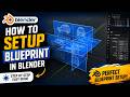 How To Setup Blueprint In Blender 5 1 Complete Beginner Guide Car Modeling Tutorial