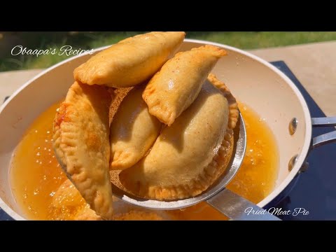 How To Make Authentic Fried Meat Pie. Best Fried Dumplings Recipe!