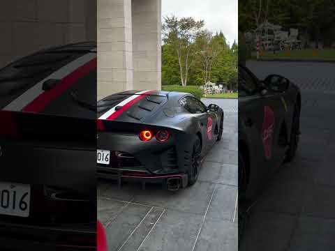 Ferrari 812 Competizione Cold Start! 🔥 Hear the Roar! #Ferrari