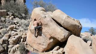 Video thumbnail of Yabba Dabba Don't, V3. Joshua Tree
