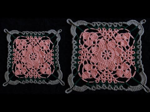 How to Crochet TALIA Square Pattern #1133│by ThePatternFamily