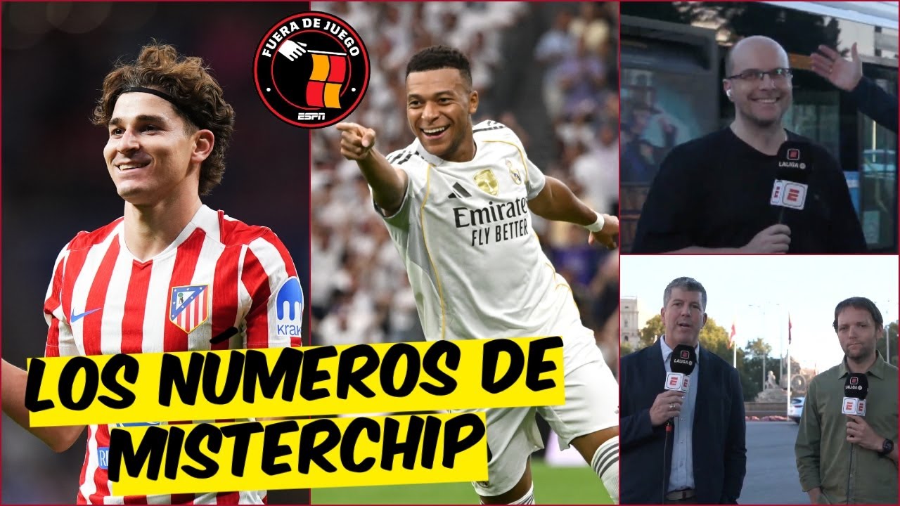 SE CALIENTA el DERBI entre REAL MADRID y ATLÉTICO con los DATOS DE MISTERCHIP | Fuera de Juego