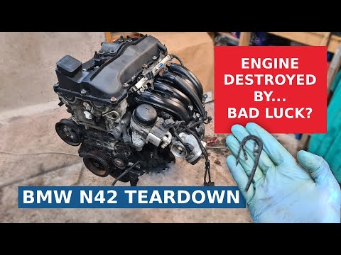 40 EUR mystery engine teardown | BMW N42/N46 for beginners
