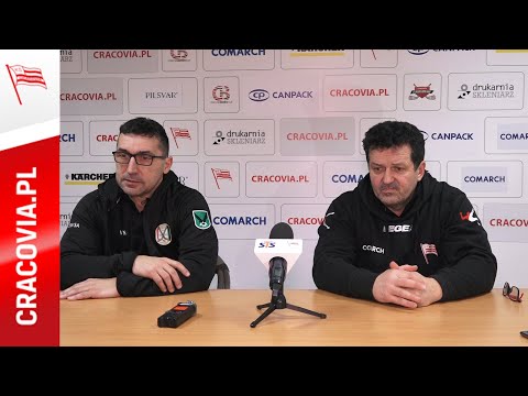 Konferencja po meczu COMARCH Cracovia - GKS Jastrzębie (28.02.2020)