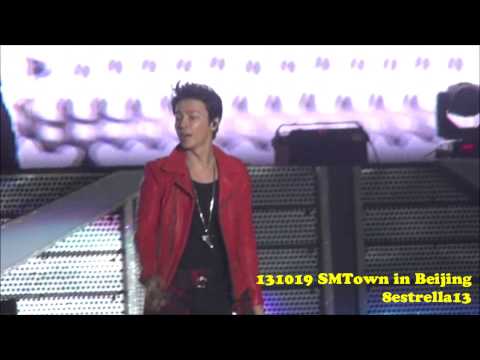 【Dongae Fancam】131019 SMTOWN Beijing ～Rockstar～ Super junior