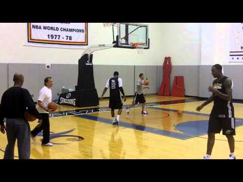 Wall and Blatche working with Flip III