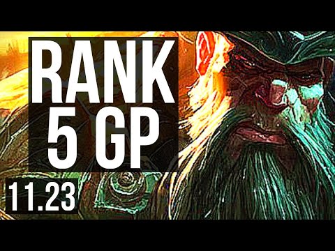 GANGPLANK vs JAX (TOP) | Rank 5 GP, 3/2/8 | BR Grandmaster | 11.23