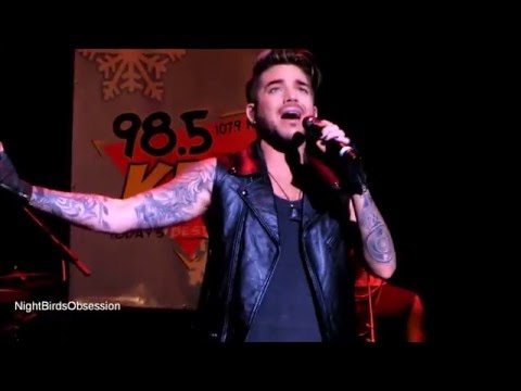 ADAM LAMBERT "Ghost Town" KRZ 98.5 Let It Show Wilkes Barre PA 12.8.2015