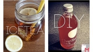 Eistee DIY - Charitea Black Selbermachen ENJOY SUMMER