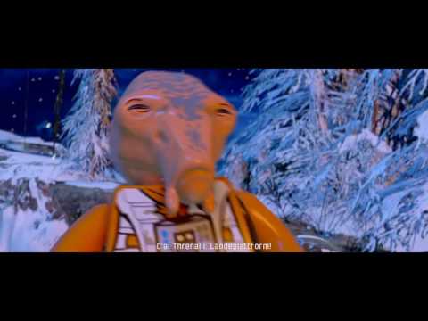 Lego Star Wars das Erwachen der Macht Flucht von Starkiller Base cutscenes german