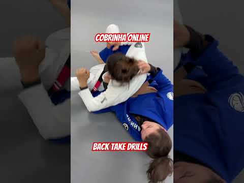 Back take drills | COBRINHA ONLINE #bjj #jiujitsu #mma