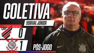 AO VIVO: COLETIVA DORIVAL JÚNIOR | ATHLETICO-PR 0 X 1 CORINTHIANS PELO BRASILEIRÃO