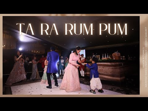 Ta Ra Rum Pum  || Kavita & Torre's Wedding Dance Performance | Mehndi Sangeet