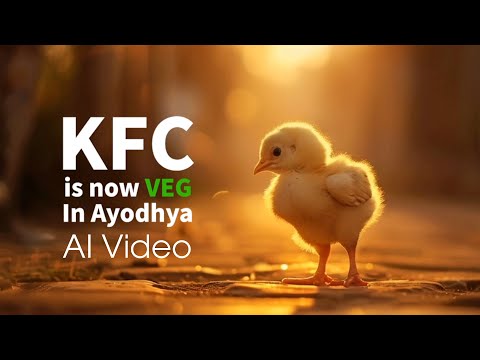 Veg KFC in Ayodhya!