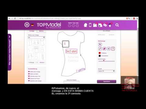 TOPModel biz- How to create unlimited T-shirts in Create Your Style (TOPModel tricks)