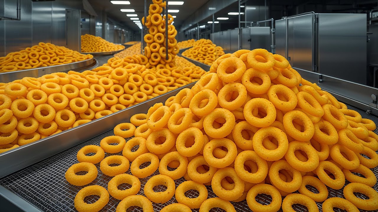 How It's Made: Onion rings, Cheese, Biscuits, Sandwich