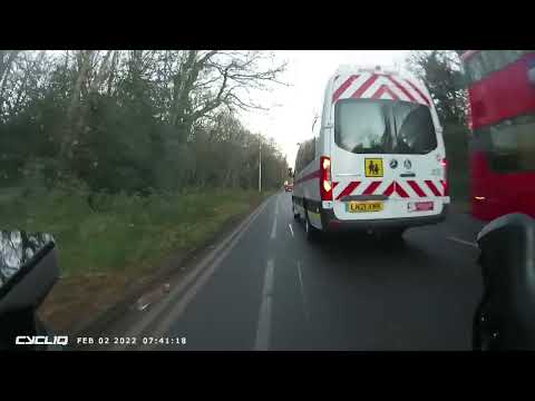LN21 XMK - Close Pass by Mini Bus