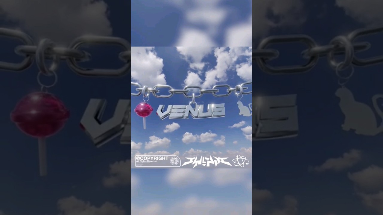 3d poster in Blender, chain animation #3d #blender #render #chainanimation #blendertutorial