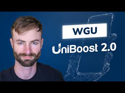 UniBoost 2.0 iOS Launch | New WGU Transfer Paths | Finish College Fast