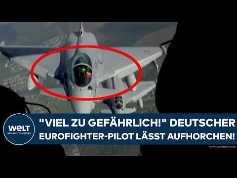 PUTINS KRIEG: "Viel zu gefährlich!" Deutscher Eurofighter-Pilot lässt aufhorchen!