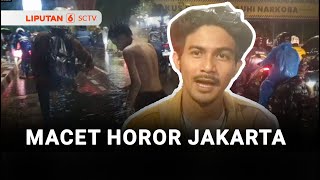 Download lagu Banjir Menyebabkan Macet Horor di Jakarta | Liputan 6 mp3