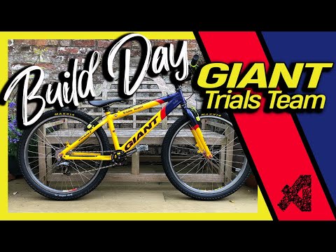 It's Build Day | Giant Trials Team Limited Edition x Martin Hawyes | Retro Mountain Bike Build