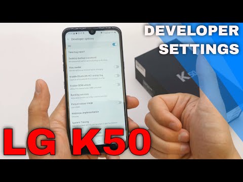 Enable Developer Mode in LG K50 - USB Debugging in LG K50