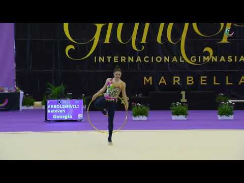 Ketevan Arbolishvili- Hoop Qualification Grand Prix Marbella 2022