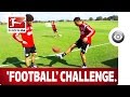 Calhanoglu, Bellarabi and di Santo - The (American) Football Challenge