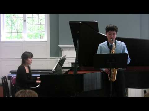 Saxophone, Fantasy Piece (mvt. 3) by Schumann