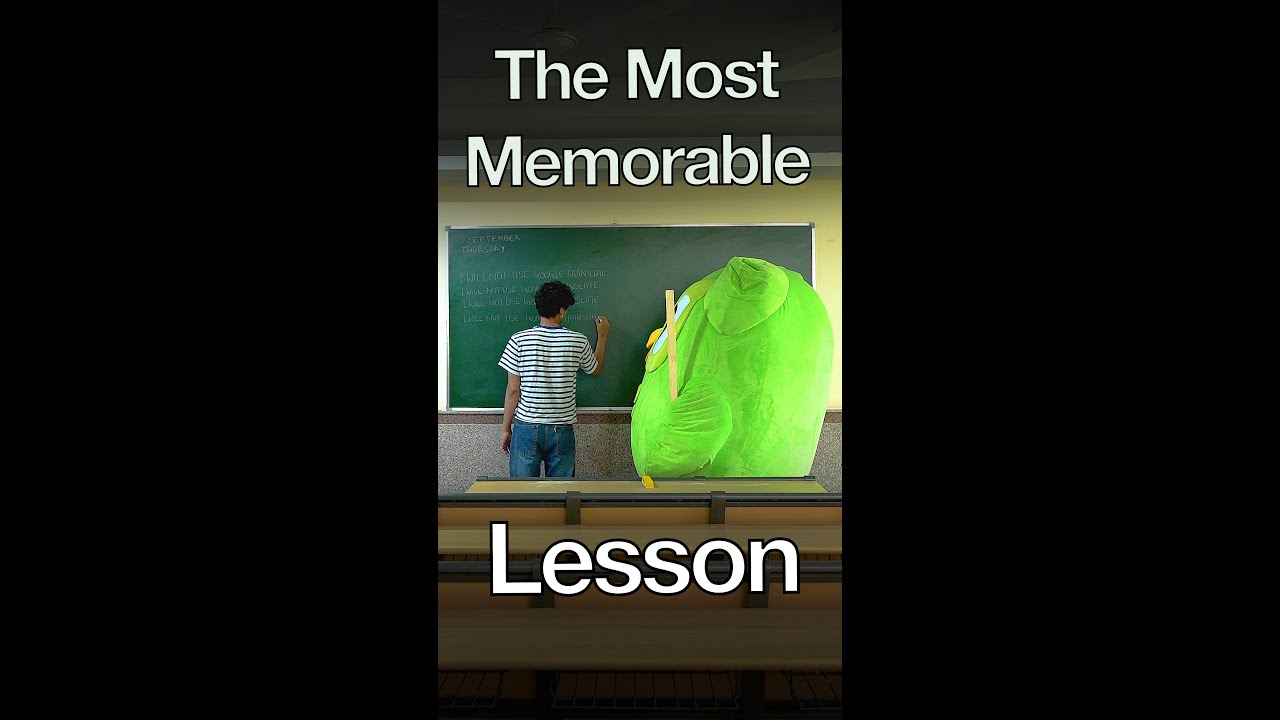 The Most Memorable Lesson | Teacher's Day