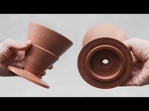 How to Make Pottery Coffee Filters / Drippers / V60