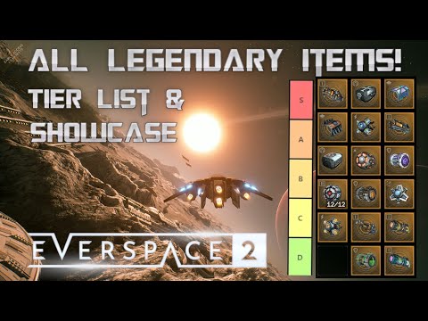 Everspace 2 - All Legendary Items! - Tier List & Showcase