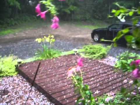 August 1st Storm in Orange, MA.avi