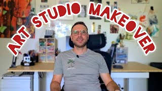 Why I Finally Changed My Art Studio Setup [with FlexiSpot]