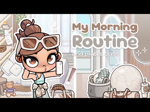 ⋆˚࿔ My Morning Routine🧋⛅️ | Pilates Class & Market run 🛒🥥#avatarworld #pazu