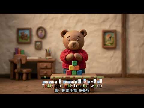 泰迪熊！泰迪熊！聽說牠聽話又乖巧？🧸 (1-5 Teddy bear Teddy bear 聽說聽話好)