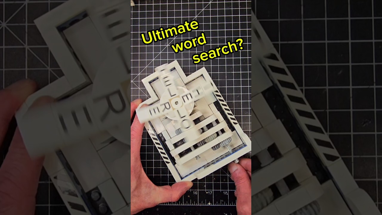 Can you solve this impossible LEGO Word Search?
