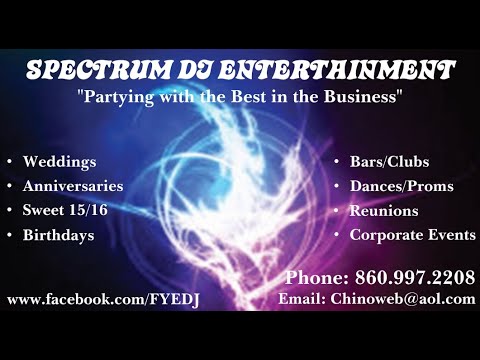 Promotional video thumbnail 1 for Spectrum Dj Entertainment