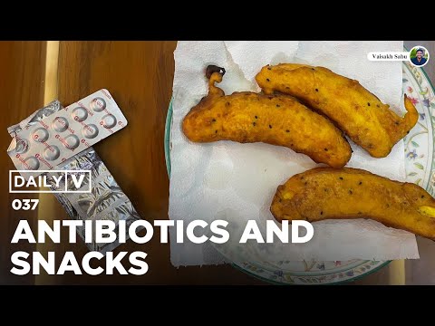 Antibiotics, snacks & doing sadhana | DailyV Ep 037