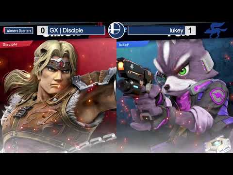 SC 2021 Arcadian - Disciple (Simon) VS Lukey (Fox) - SSBU Winners Quarters