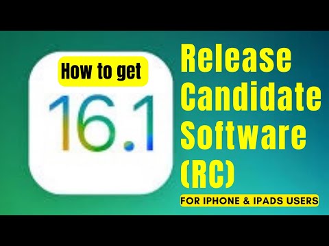 How To Get iOS 16.1 Release Candidate (RC) Software at Your iPhone & iPads (iOS 16.1 RC)