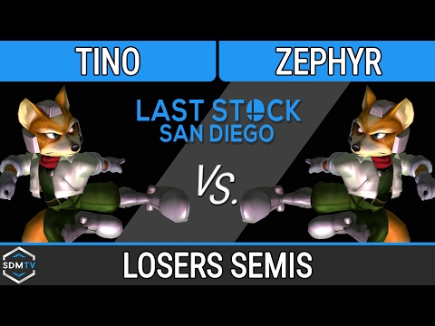 LSSD 92 - B2S | Tino (Fox) vs. [GLG] Zephyr - SSBM Losers Semis - Smash Melee