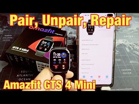 Amazfit GTS 4 Mini: How to Pair, Unpair, Re-Pair