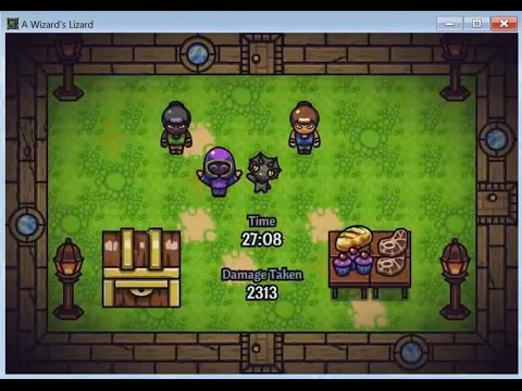 A Wizard's Lizard - Ragatron with Arthur's Lance