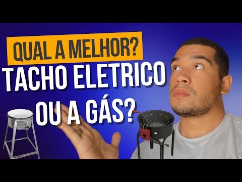 Fritadeira elétrica ou a gás? Qual tacho comprar para fritar pastel?