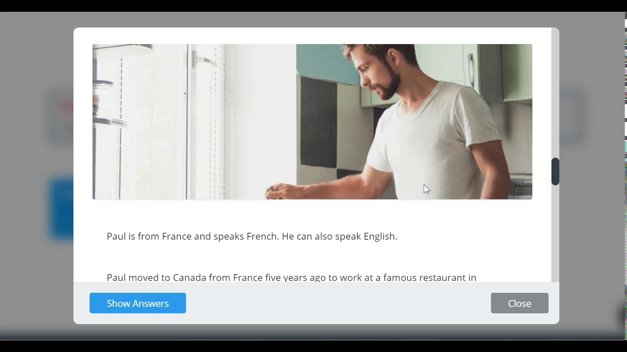 ENGLISH 2 - READING EXERCISE - UNIT 3 - MODAL VERBS