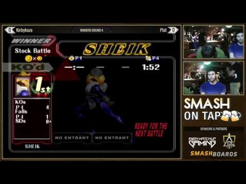 SOT #50 - Kirbykaze (Sheik) vs Plat (Fox) - SSBM WR4