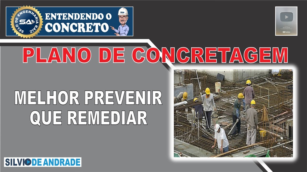 PLANO DE CONCRETAGEM DA ESTRUTURA DE CONCRETO ARMADO - 11/072024